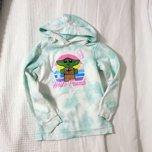 LEGO Star Wars Baby Yoda Grogu Hoodie Size 6/6x